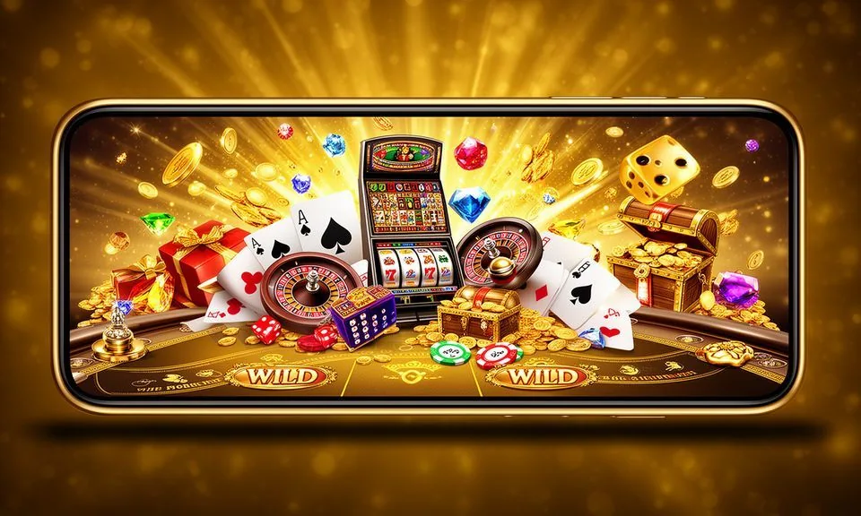 Mobile casino lobby
